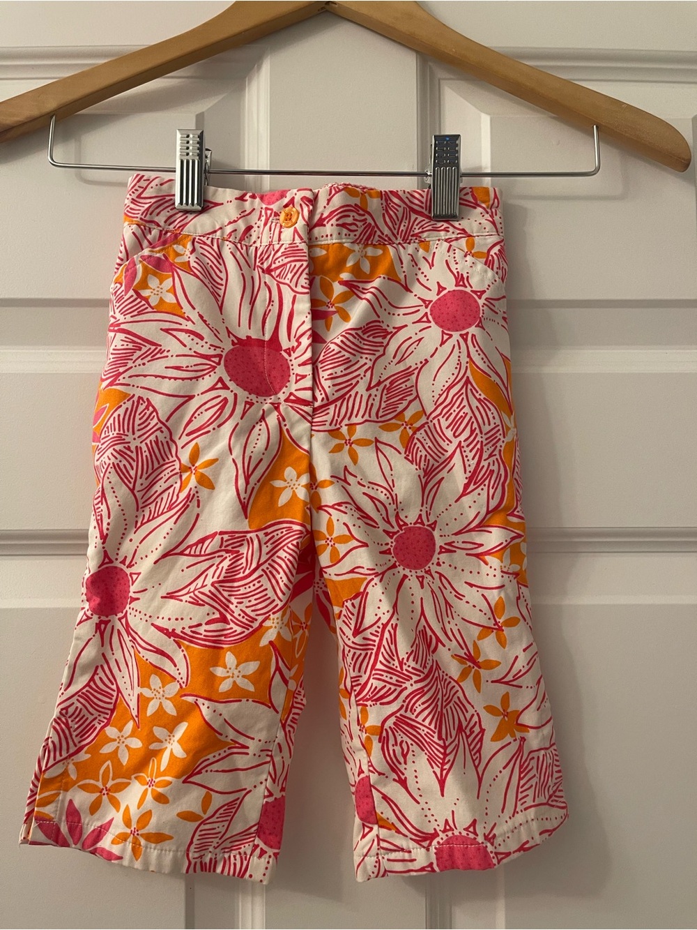 Lilly Pulitzer white label cropped pants - 4T